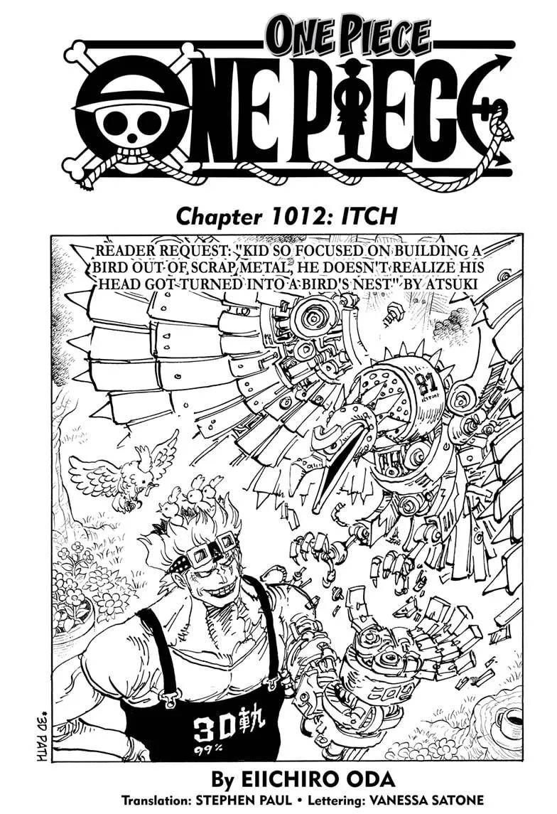 One Piece Chapter 1012 page 1 - MangaNato