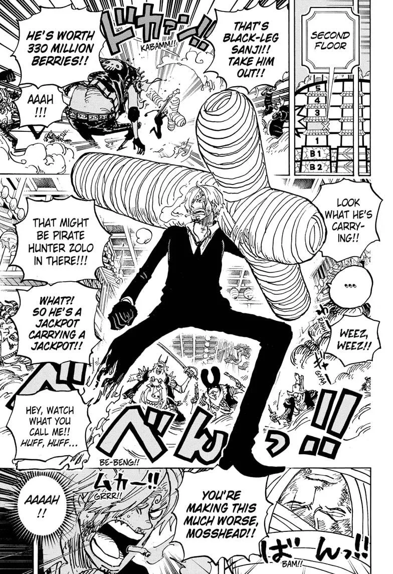 One Piece Chapter 1012 page 7 - MangaNato