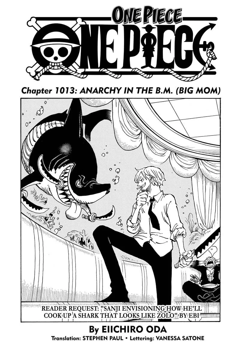 One Piece Chapter 1013 page 1 - MangaNato