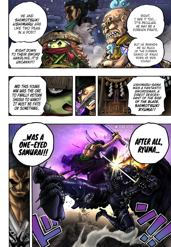 One Piece Chapter 1023 page 20 - MangaNato