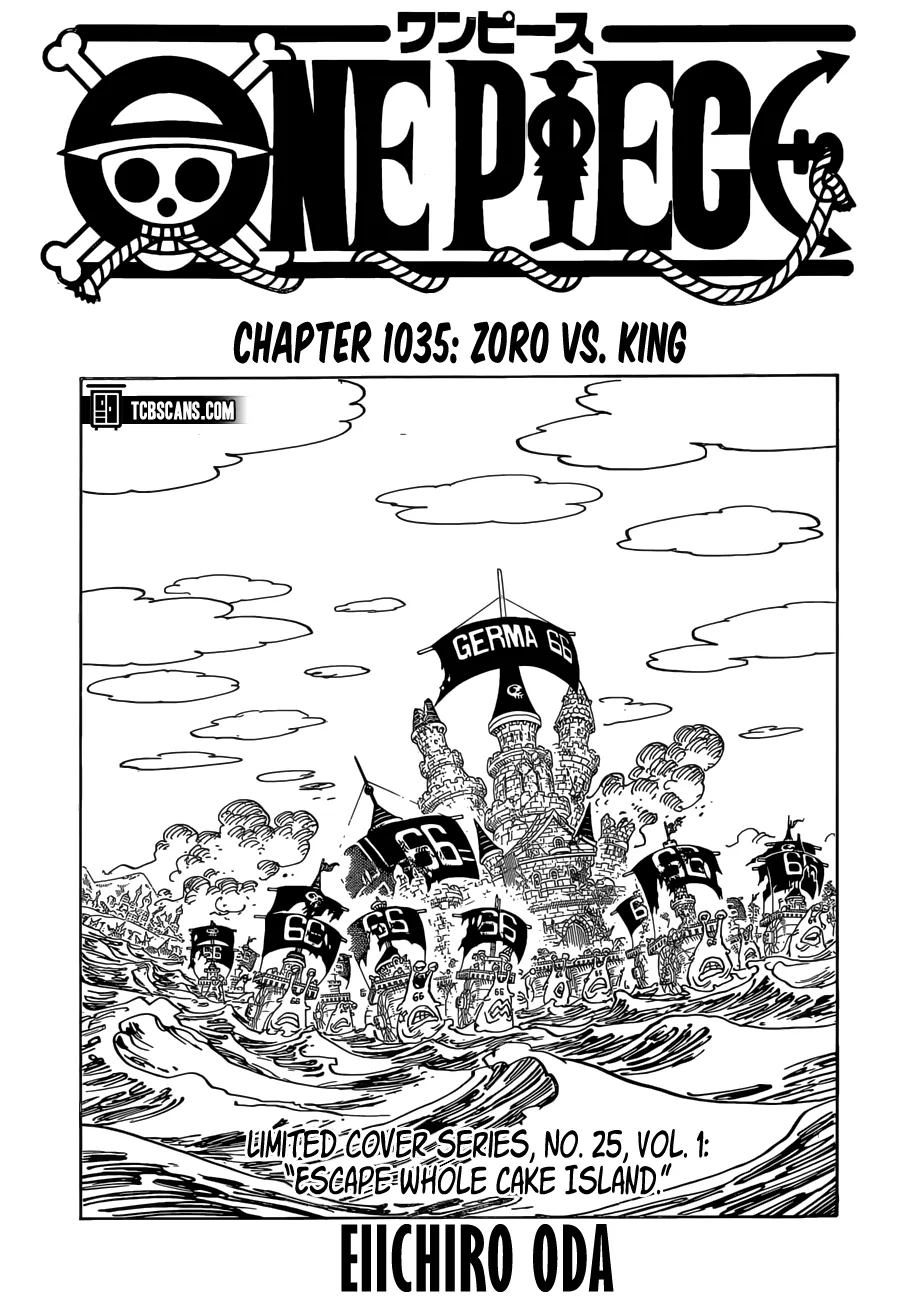 One Piece Chapter 1035 page 1 - MangaNato