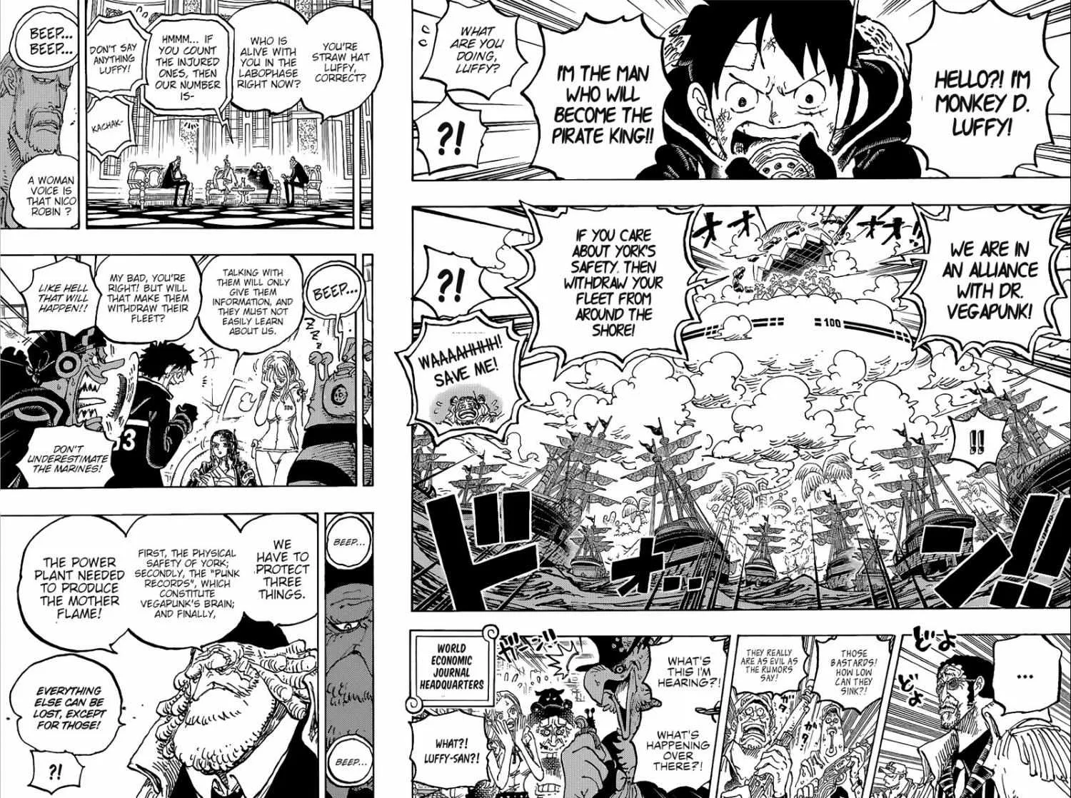 One Piece Chapter 1090 page 3 - MangaNato