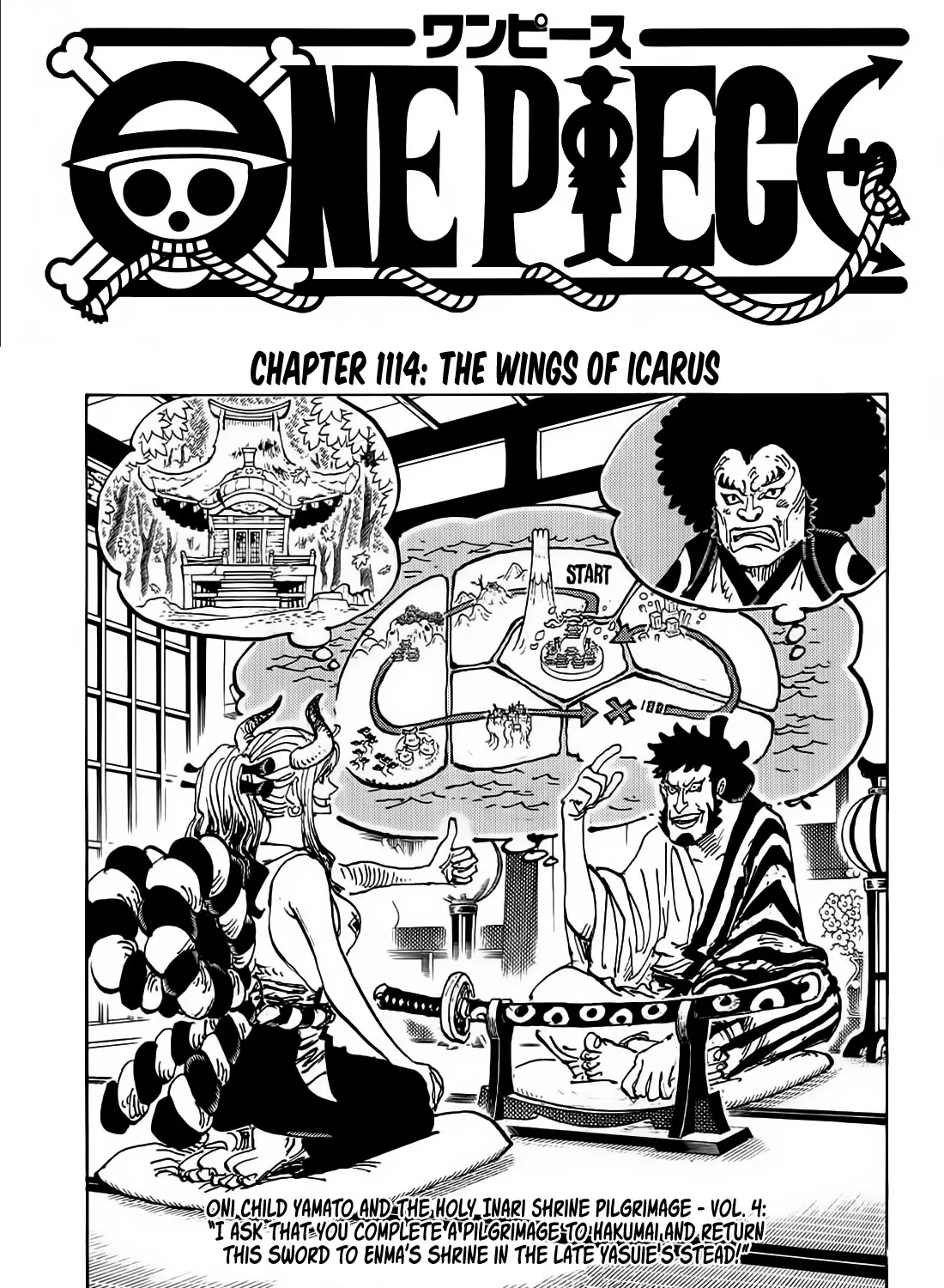 One Piece Chapter 1114 page 1 - MangaNato