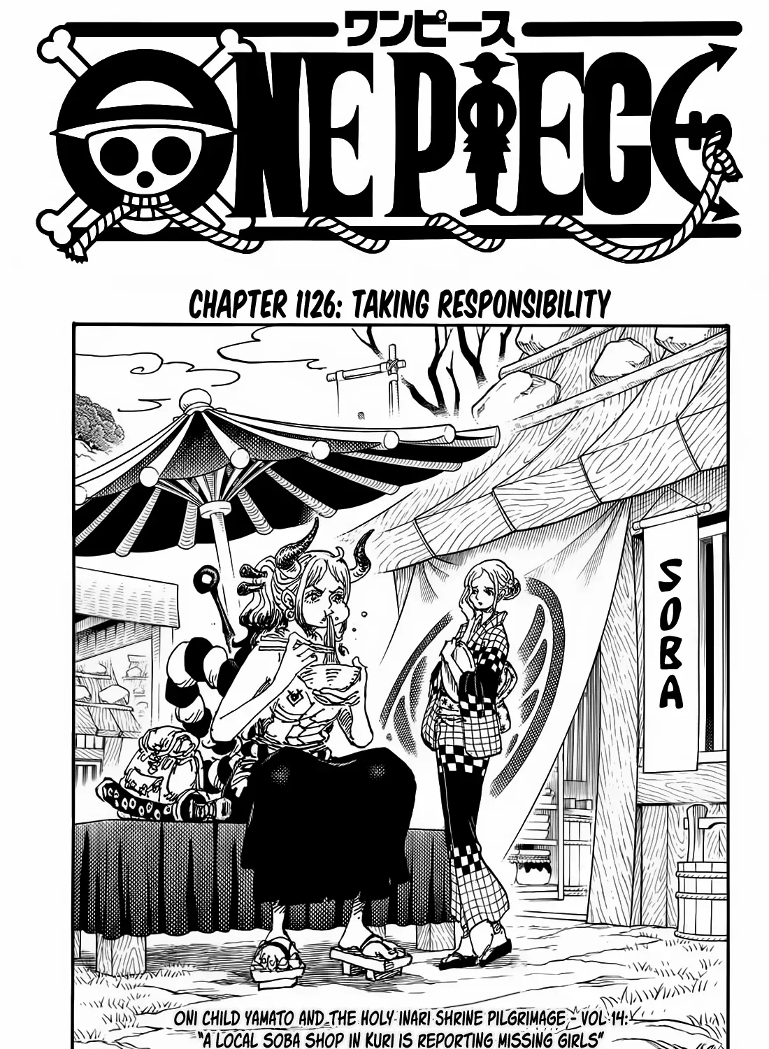 One Piece Chapter 1126 page 1 - MangaNato