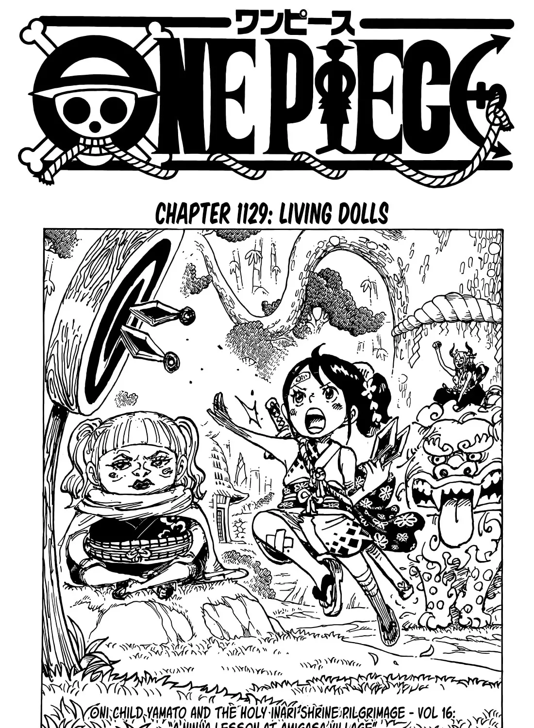 One Piece Chapter 1129 page 1 - MangaNato