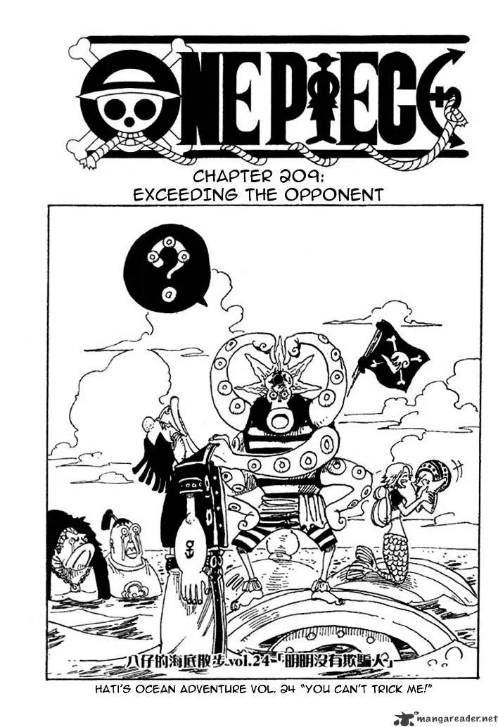 One Piece Chapter 209 page 1 - MangaKakalot