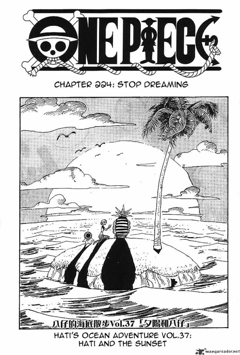 One Piece Chapter 224 page 1 - MangaNato