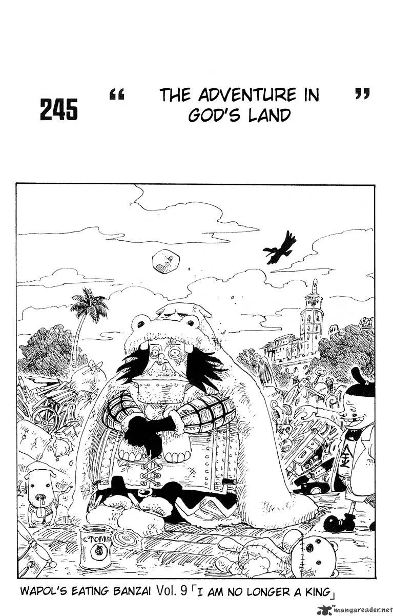 One Piece Chapter 245 page 1 - MangaNato