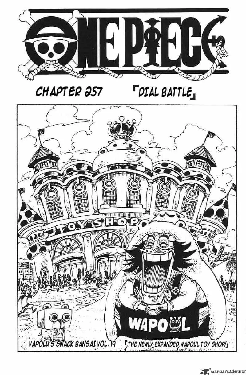 One Piece Chapter 257 page 1 - MangaNato