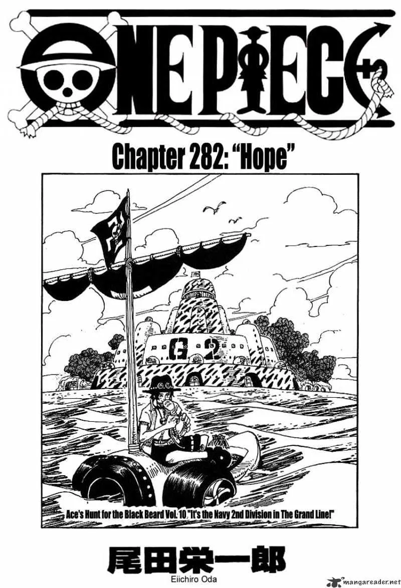 One Piece Chapter 282 page 1 - MangaNato