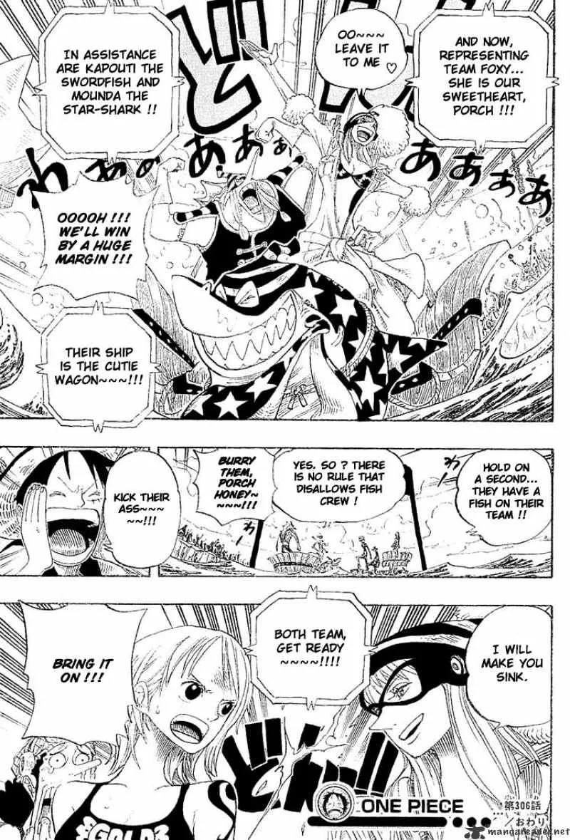 One Piece Chapter 306 page 19 - MangaKakalot