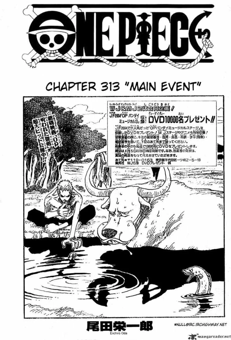 One Piece Chapter 313 page 1 - MangaNato