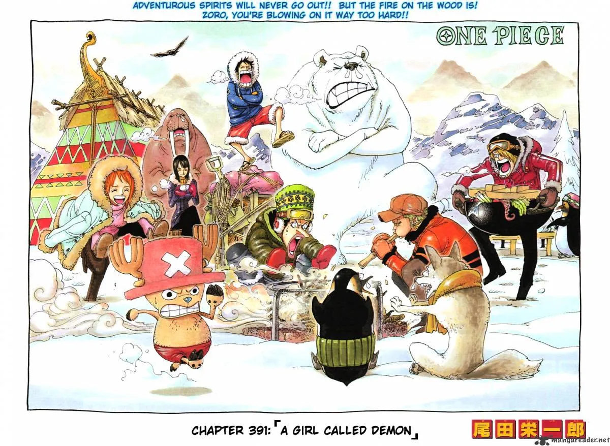 One Piece Chapter 391 page 1 - MangaNato