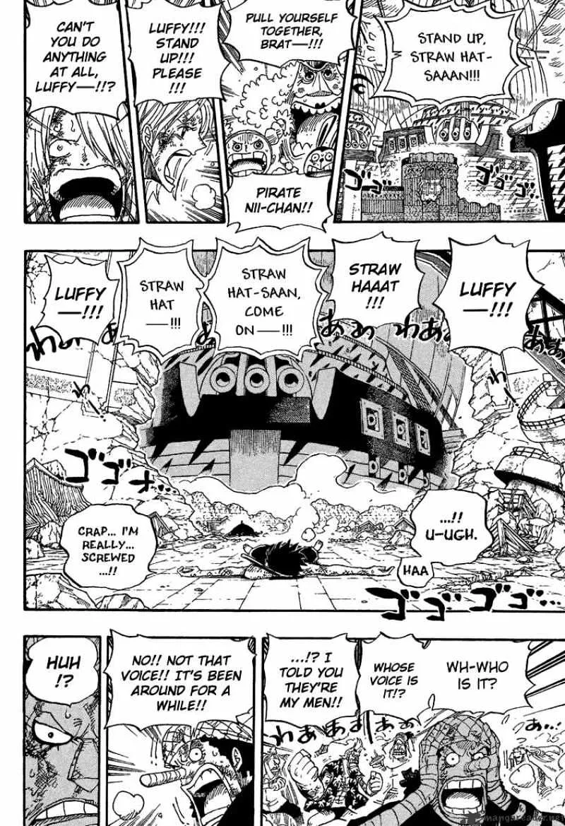 One Piece Chapter 428 page 14 - MangaNato