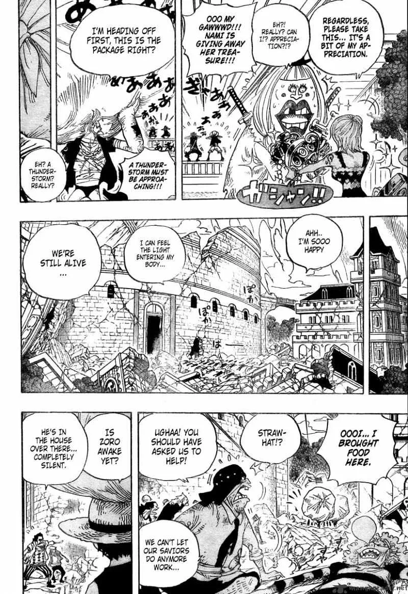 One Piece Chapter 486 page 6 - MangaNato