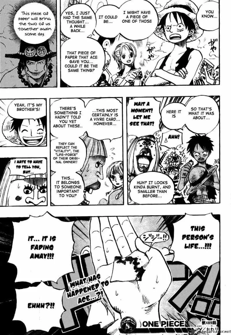 One Piece Chapter 489 page 16 - MangaNato