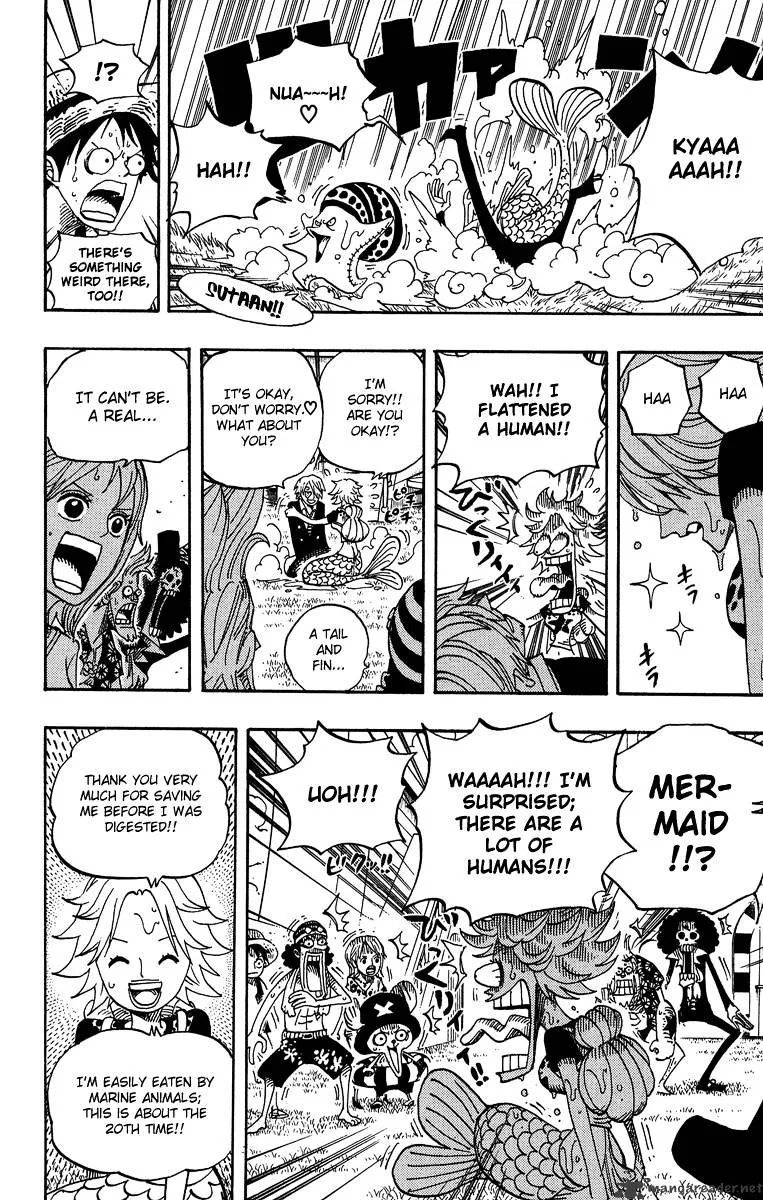 One Piece Chapter 490 page 17 - MangaNato