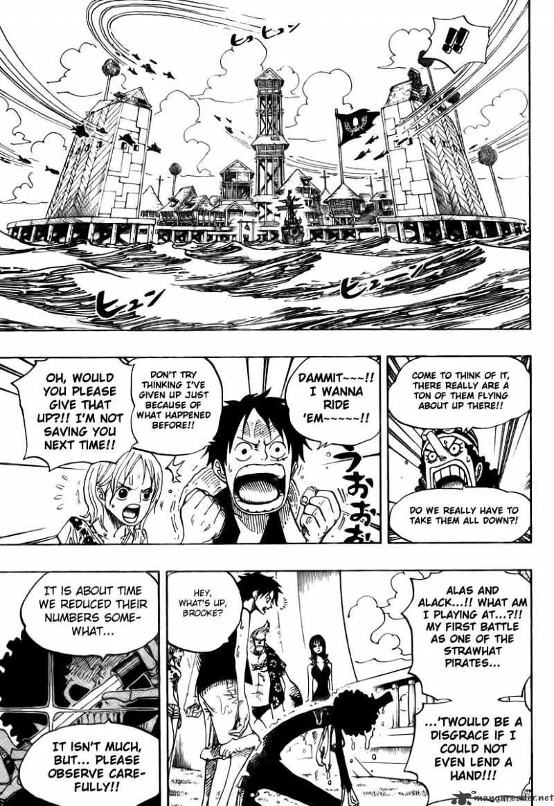 One Piece Chapter 493 page 15 - MangaNato