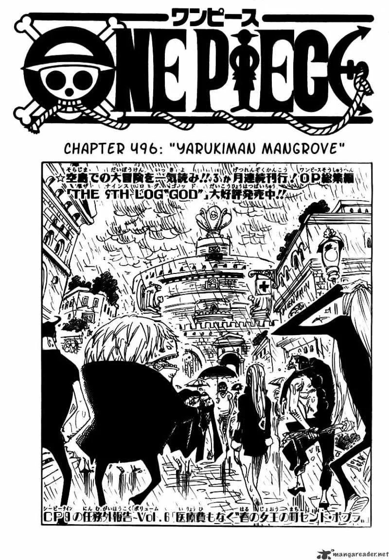 One Piece Chapter 496 page 1 - MangaNato