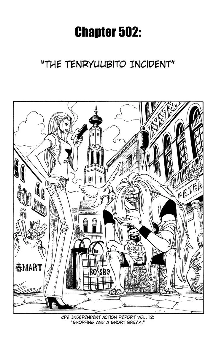 One Piece Chapter 502 page 1 - MangaNato