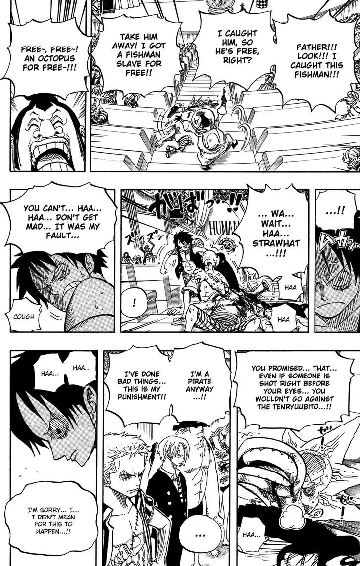 One Piece Chapter 502 page 16 - MangaNato