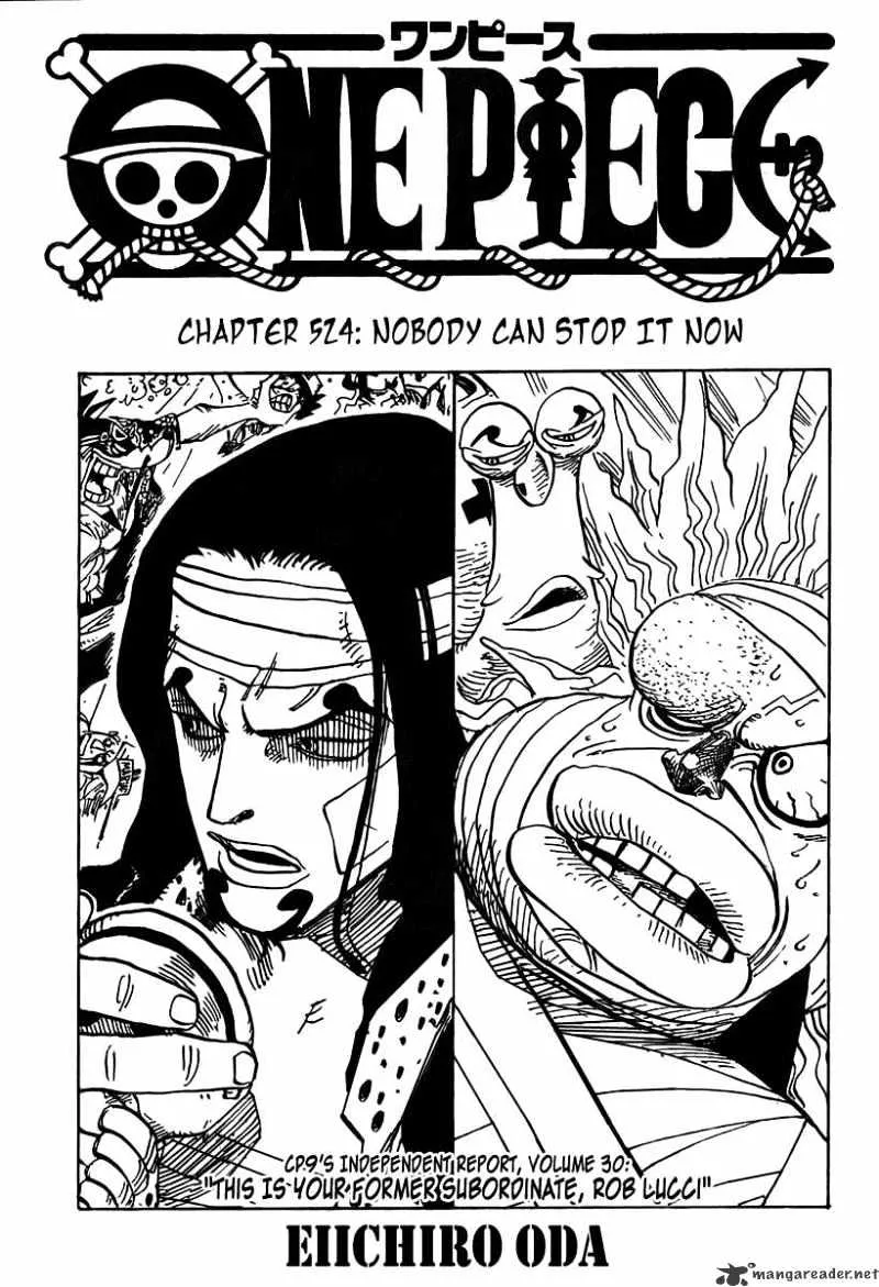 One Piece Chapter 524 page 1 - MangaNato