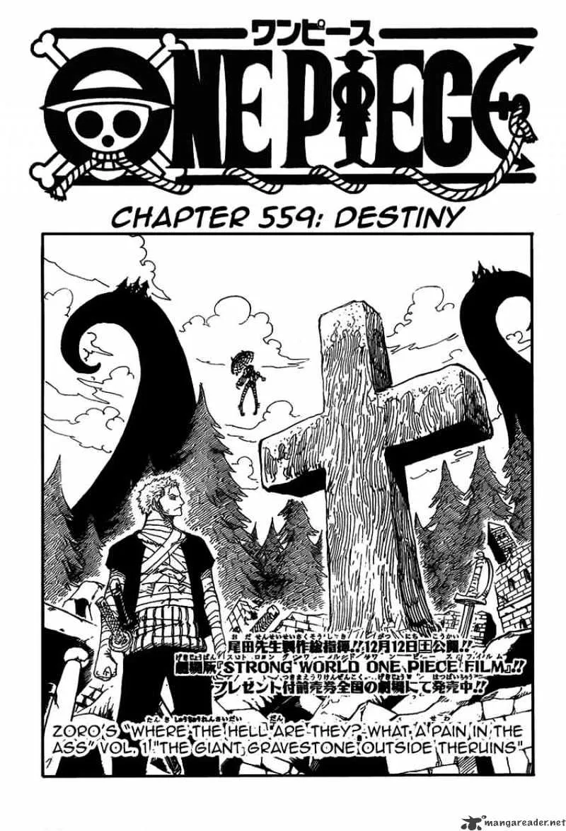 One Piece Chapter 559 page 1 - MangaKakalot