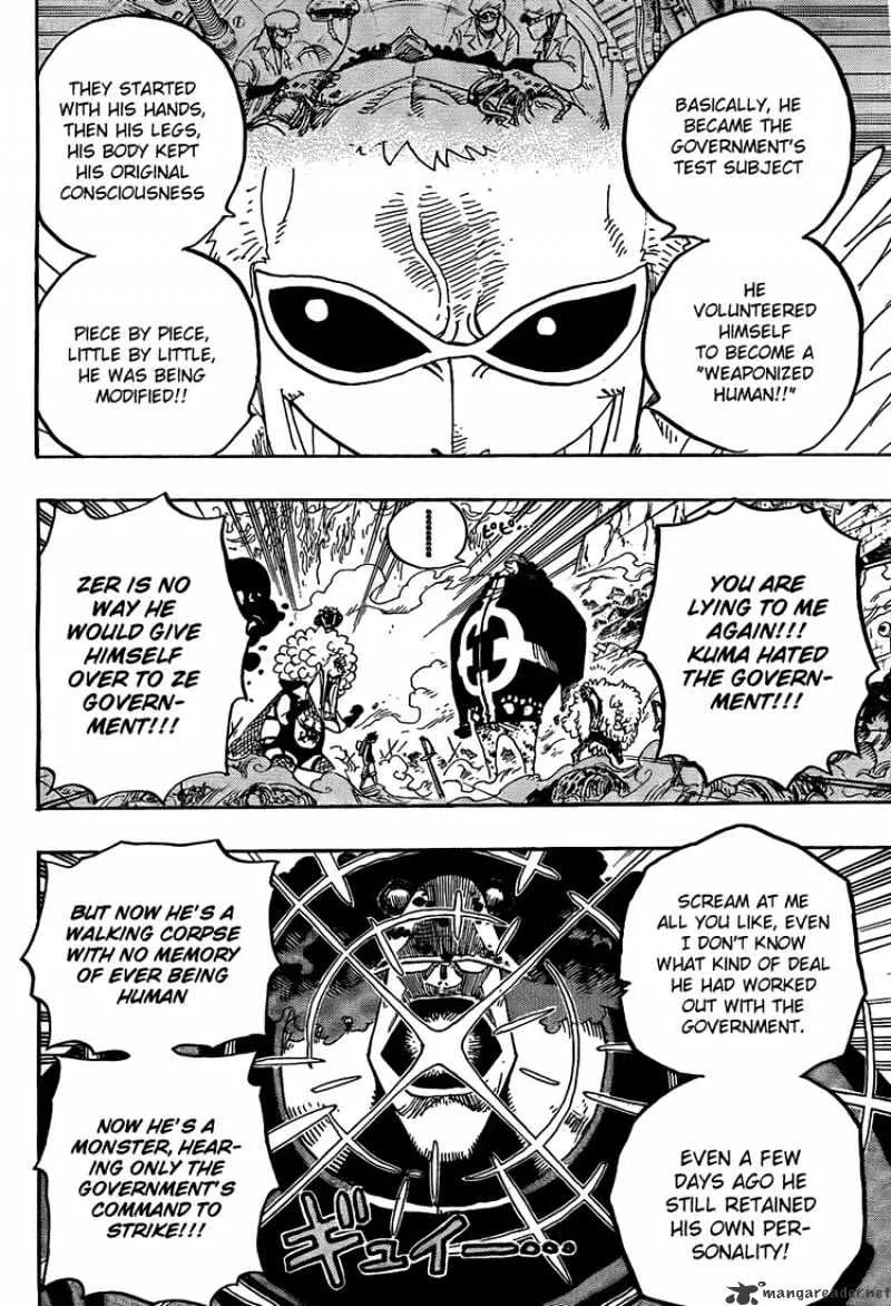 One Piece Chapter 560 page 6 - MangaNato