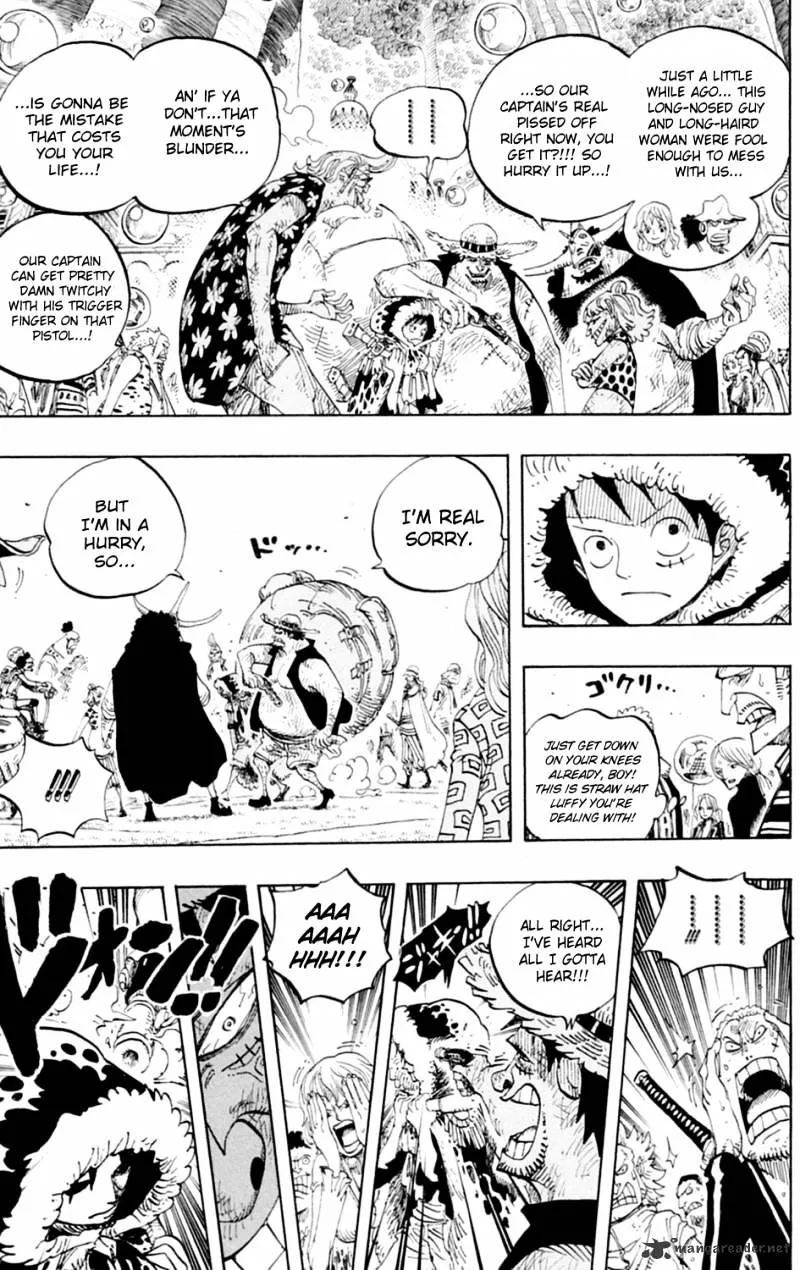 One Piece Chapter 599 page 5 - MangaNato