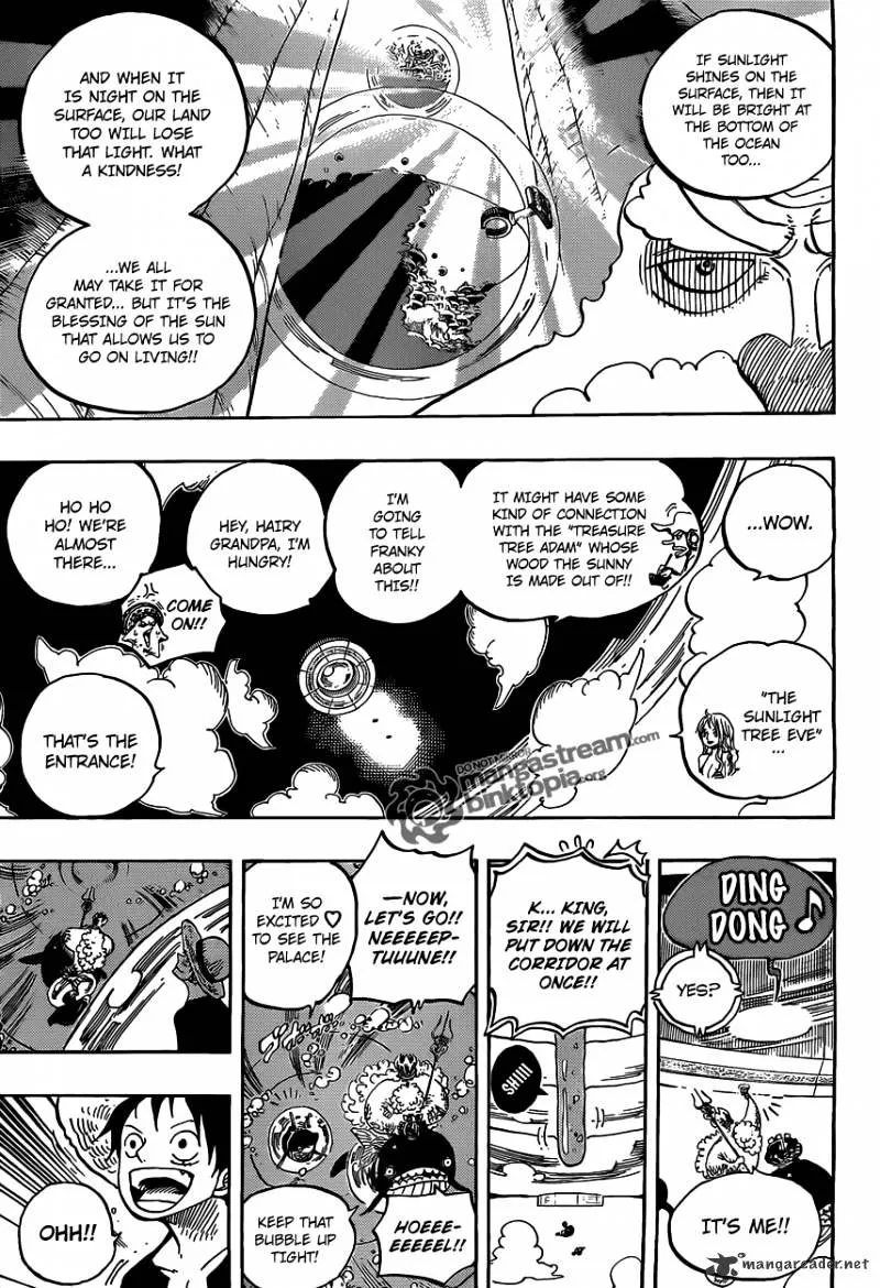 One Piece Chapter 612 page 11 - MangaNato