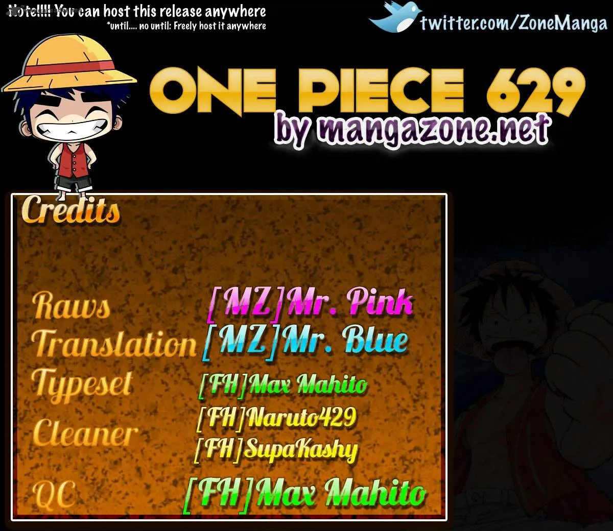 One Piece Chapter 629 page 19 - MangaNato