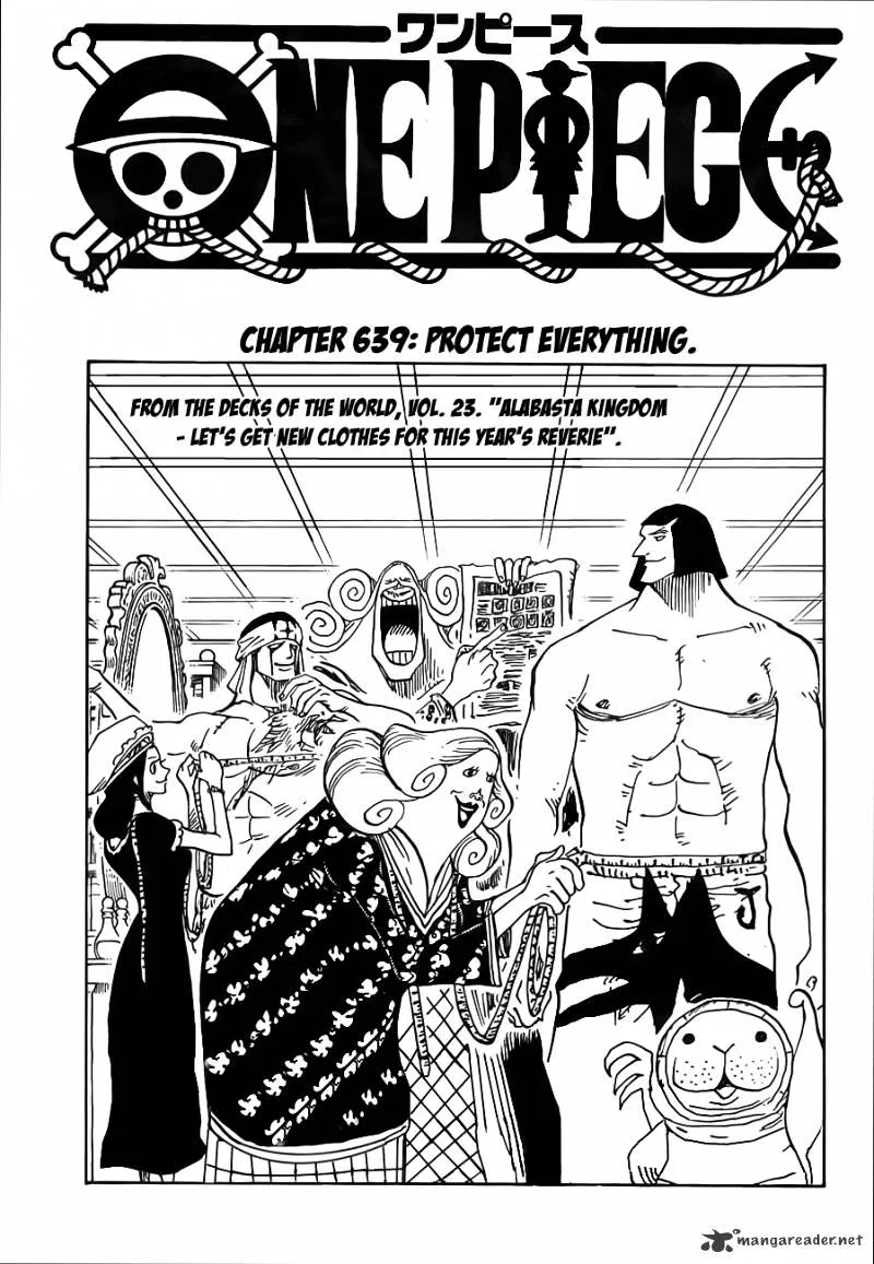 One Piece Chapter 639 page 1 - MangaNato