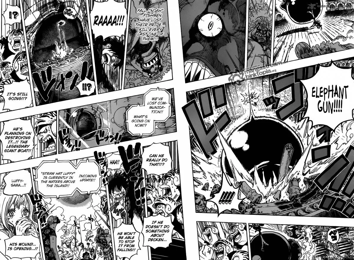 One Piece Chapter 645 page 10 - MangaNato