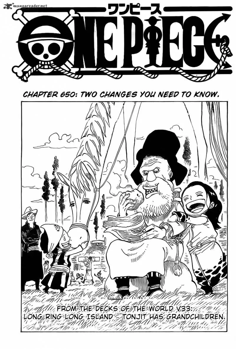 One Piece Chapter 650 page 1 - MangaNato