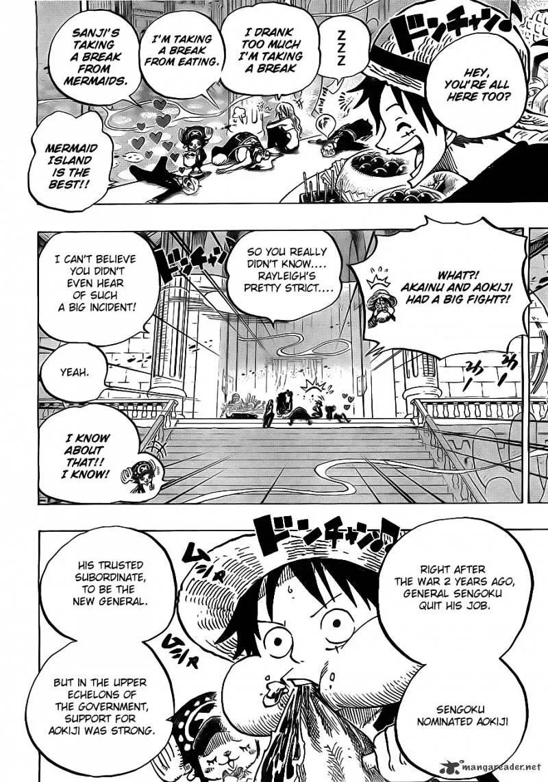 One Piece Chapter 650 page 4 - MangaNato