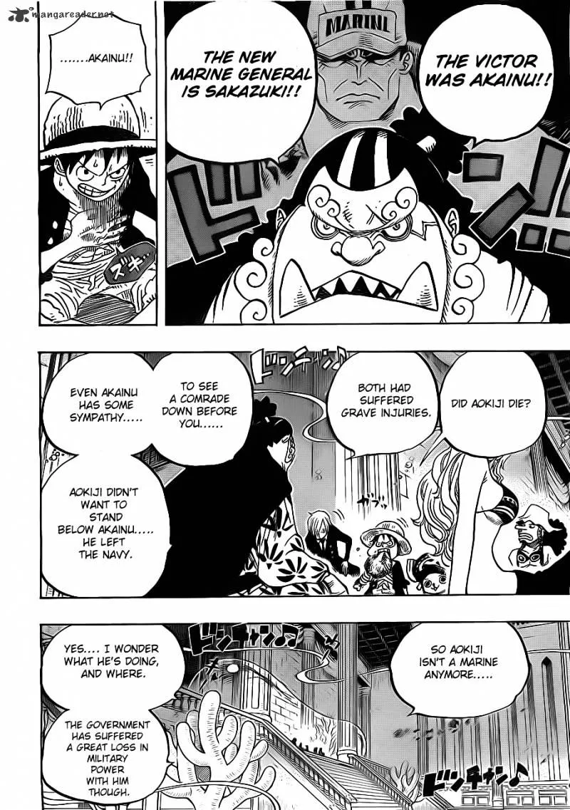 One Piece Chapter 650 page 6 - MangaNato