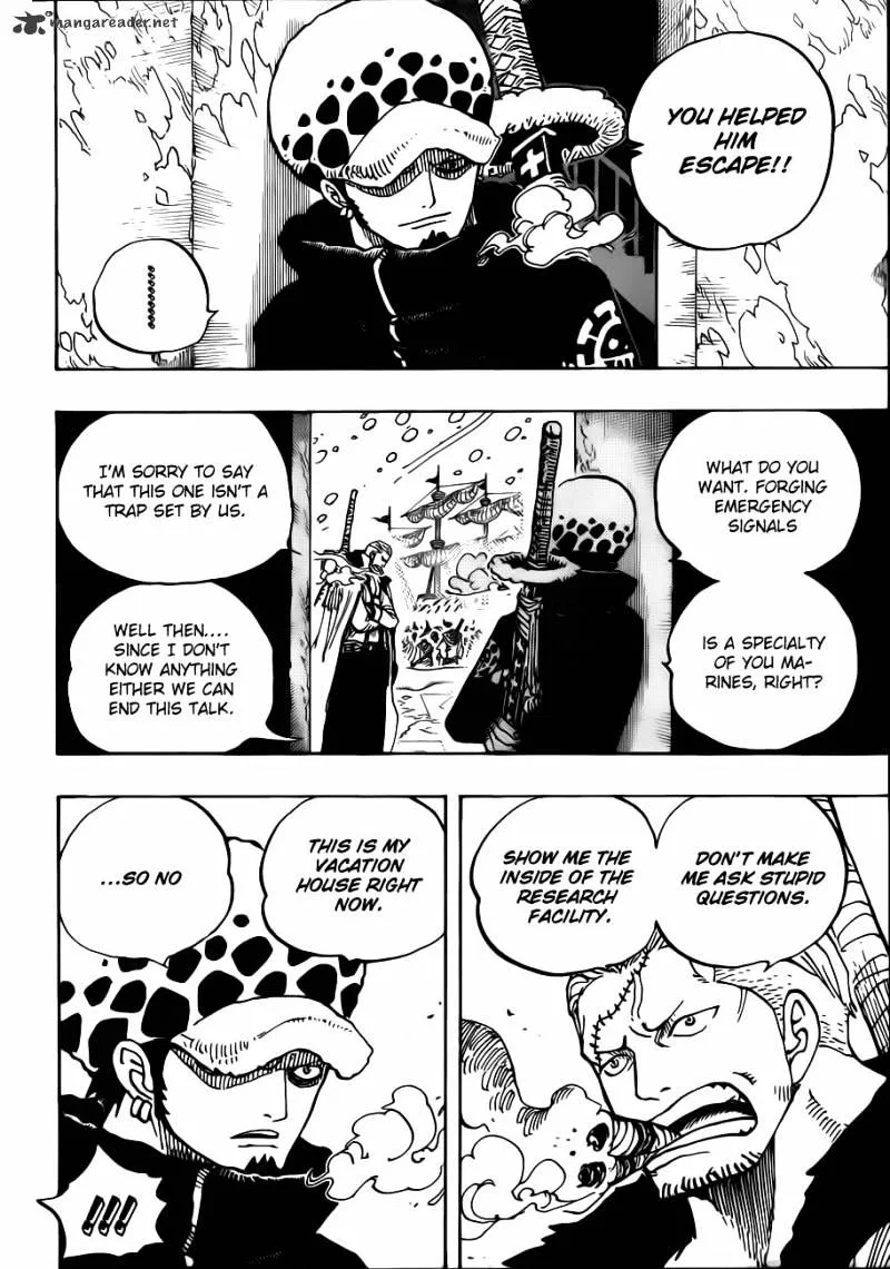 One Piece Chapter 660 page 11 - MangaNato