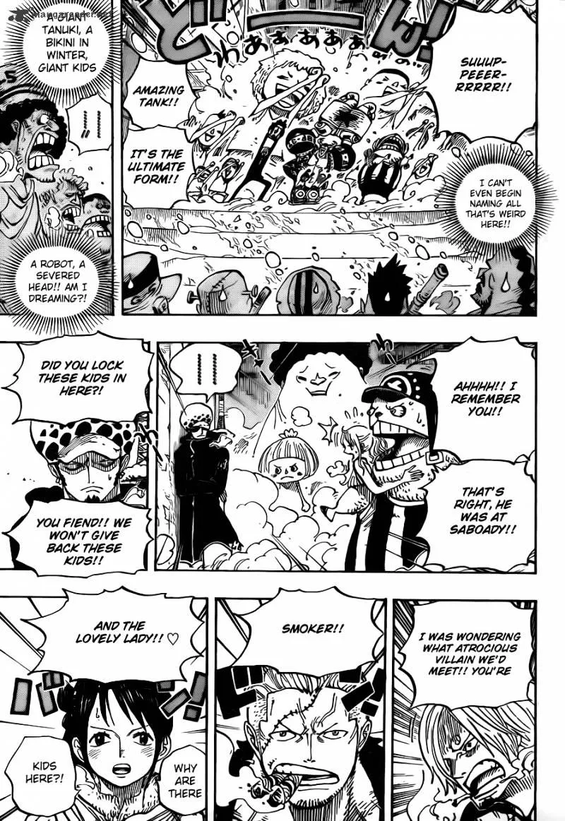 One Piece Chapter 660 page 14 - MangaNato