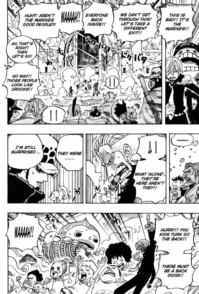 One Piece Chapter 660 page 15 - MangaNato