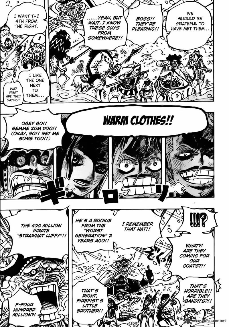 One Piece Chapter 661 page 11 - MangaNato