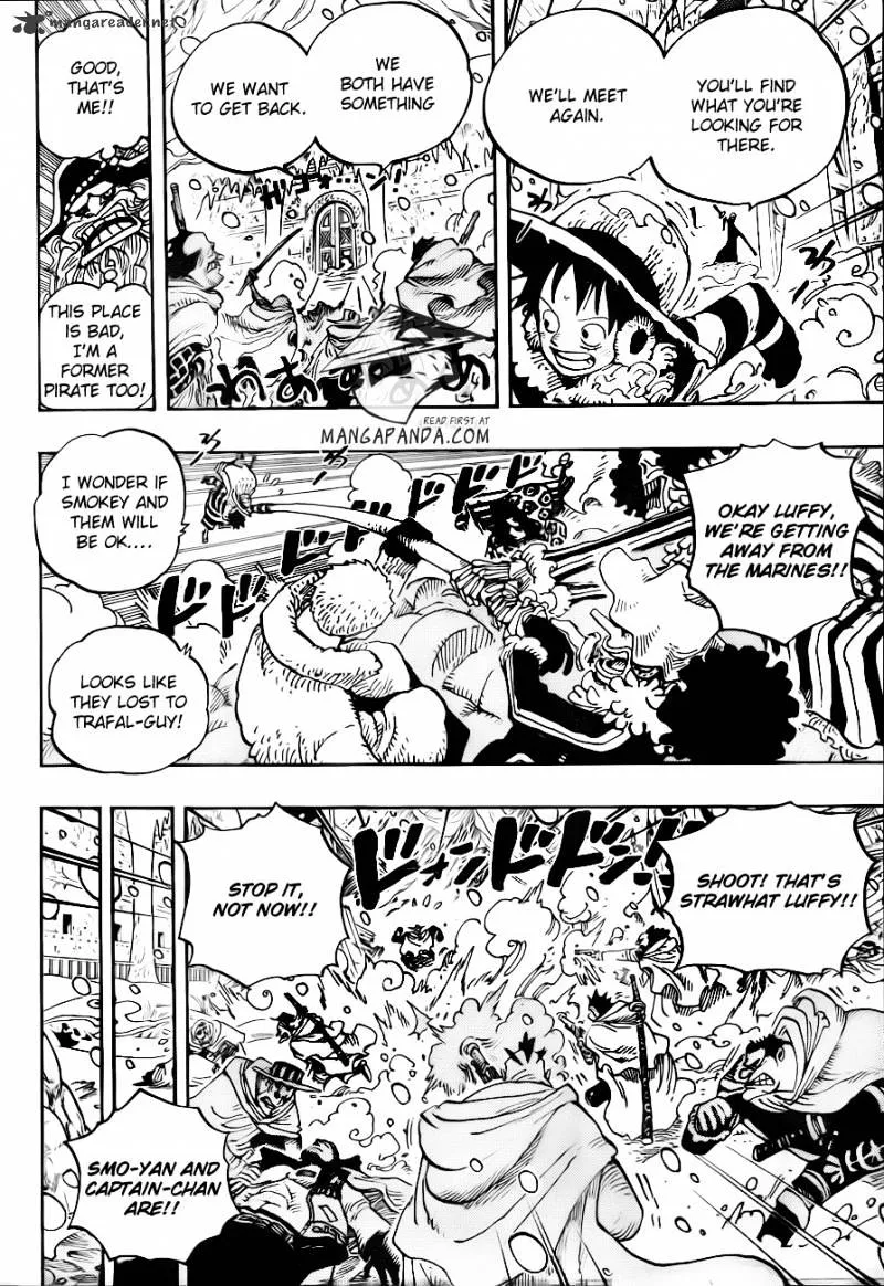 One Piece Chapter 663 page 8 - MangaKakalot