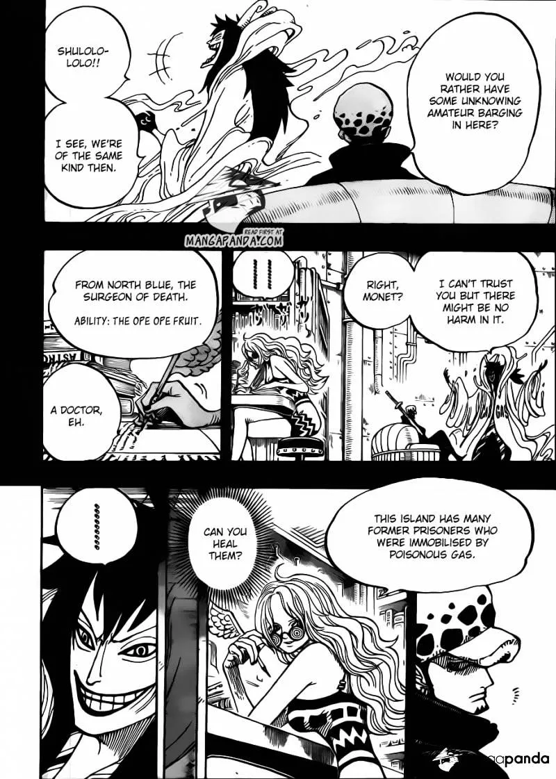 One Piece Chapter 666 page 6 - MangaNato