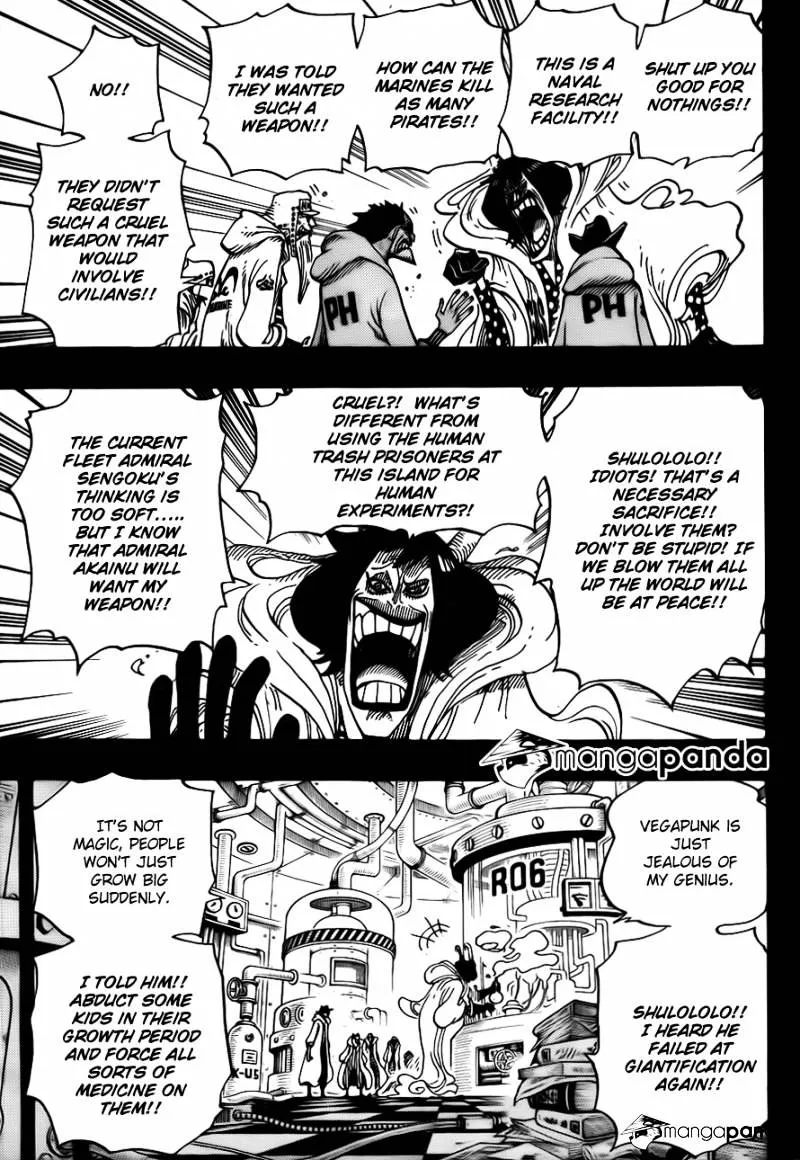 One Piece Chapter 684 page 17 - MangaKakalot