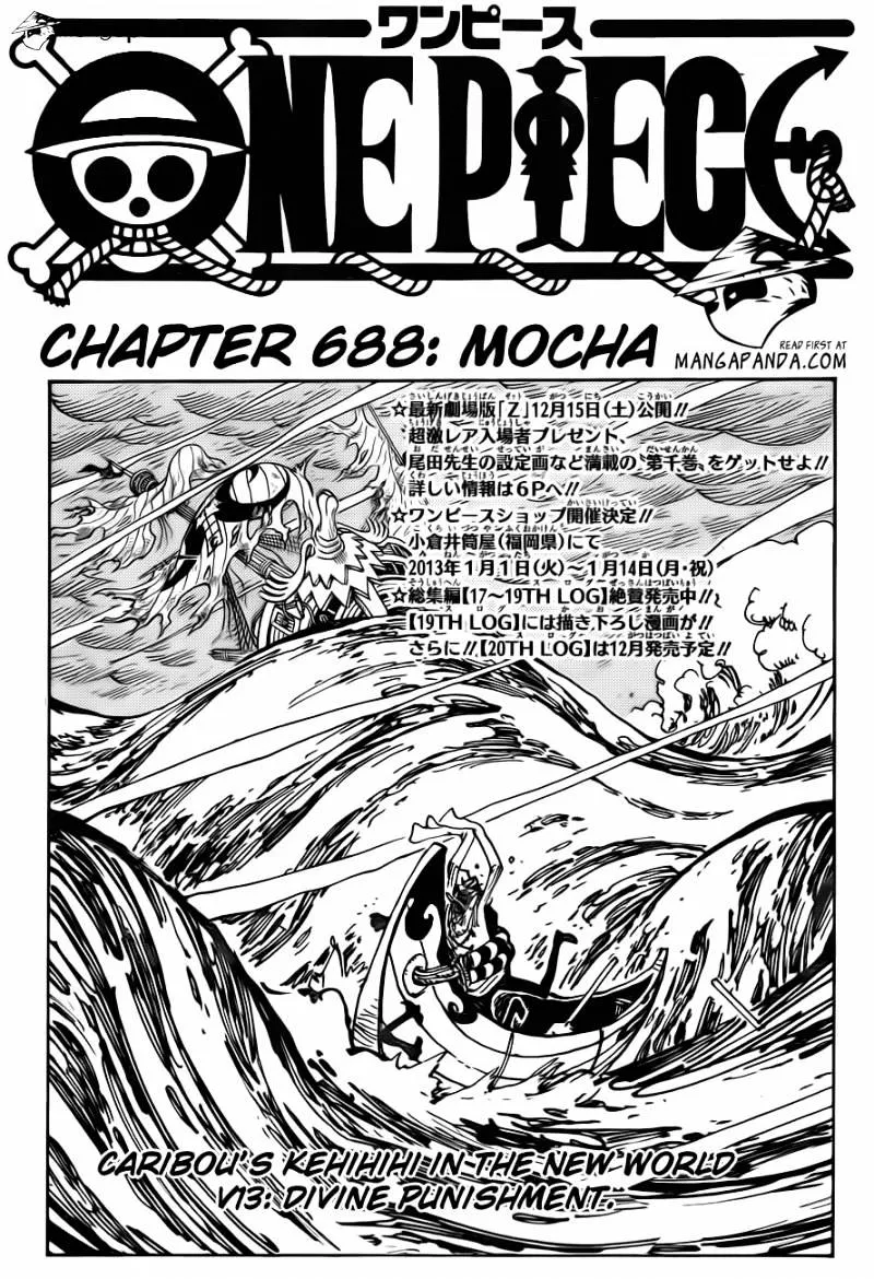 One Piece Chapter 688 page 3 - MangaNato