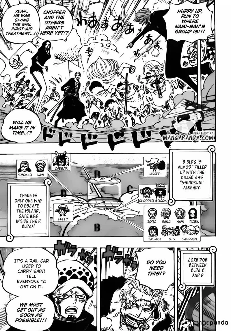 One Piece Chapter 692 page 12 - MangaNato