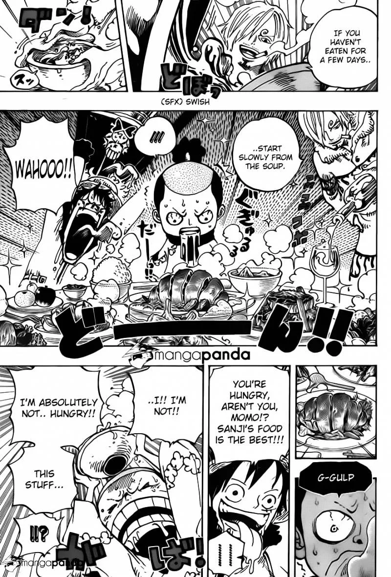 One Piece Chapter 696 page 15 - MangaNato