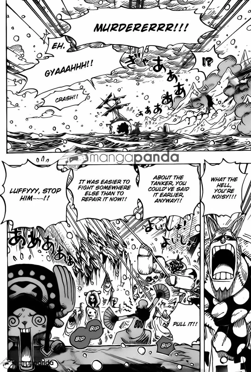 One Piece Chapter 696 page 6 - MangaNato