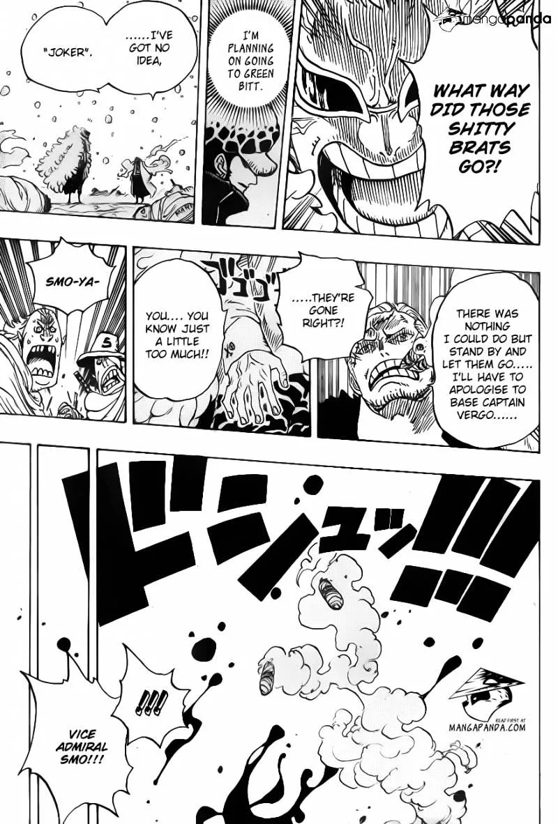 One Piece Chapter 698 page 11 - MangaNato