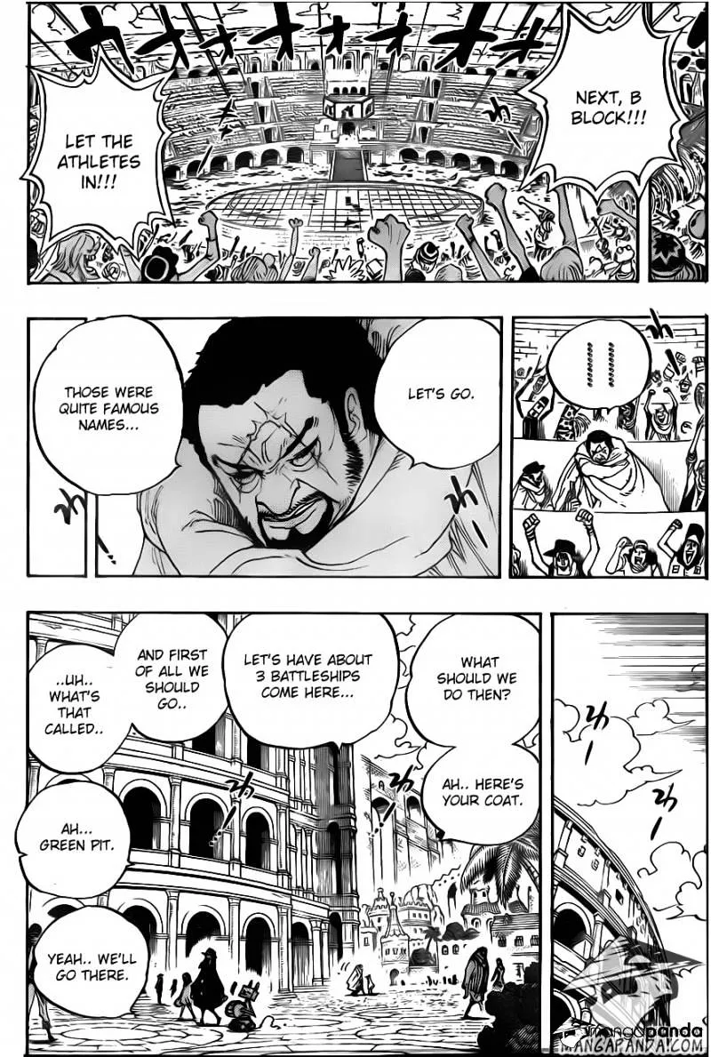 One Piece Chapter 705 page 7 - MangaNato