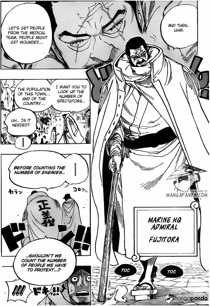 One Piece Chapter 705 page 8 - MangaNato